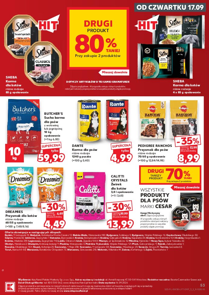 Gazetka Kaufland 17/09/2026 – 23/09/2026 - gazetki promocyjne str. 53