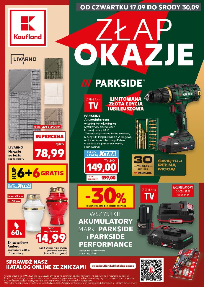 Gazetka Kaufland 17/09/2026 – 30/09/2026