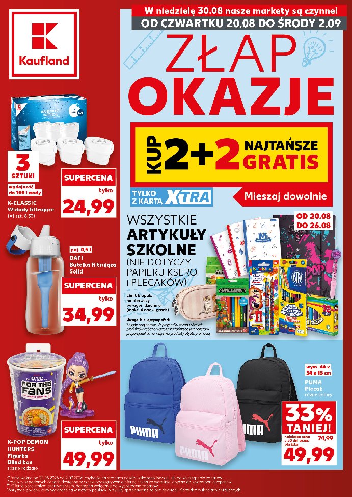 Gazetka Kaufland 20/08/2026 – 02/09/2026