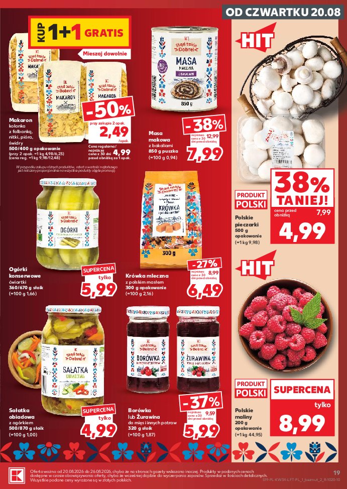 Gazetka Kaufland 20/08/2026 – 26/08/2026 - gazetki promocyjne str. 19