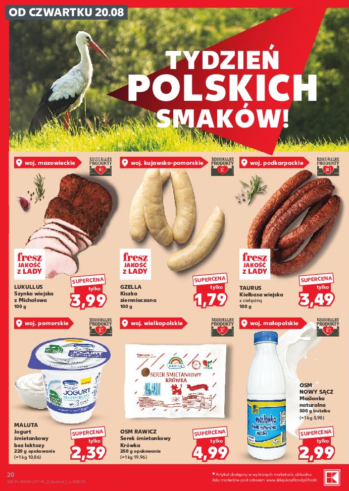 Gazetka Kaufland 20/08/2026 – 26/08/2026 - gazetki promocyjne str. 20