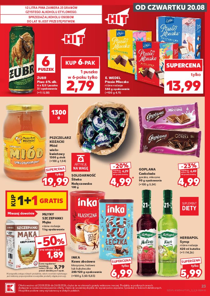 Gazetka Kaufland 20/08/2026 – 26/08/2026 - gazetki promocyjne str. 23