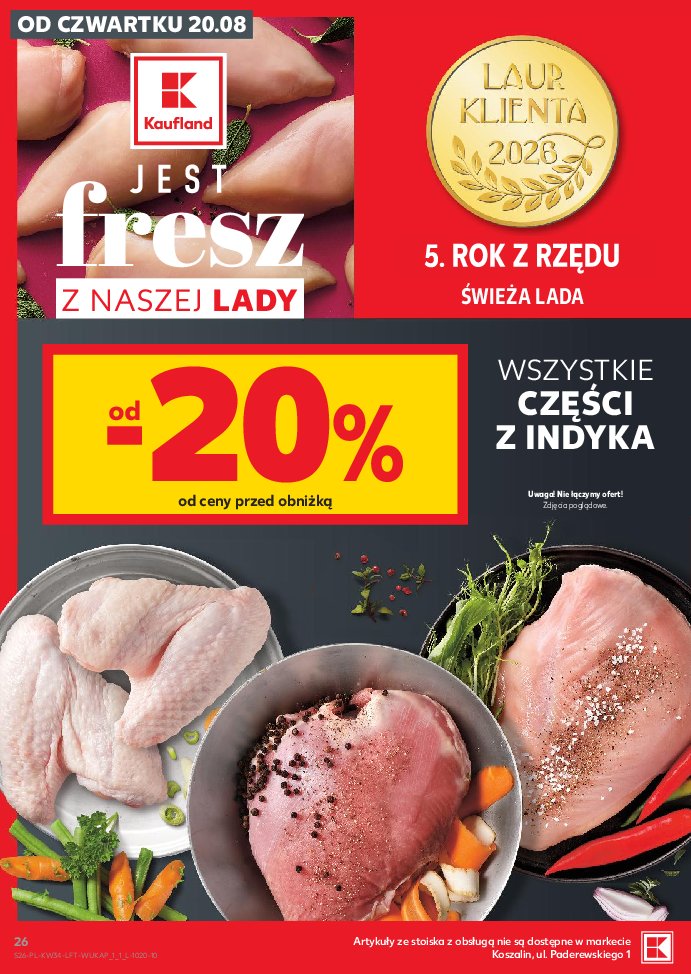 Gazetka Kaufland 20/08/2026 – 26/08/2026 - gazetki promocyjne str. 26