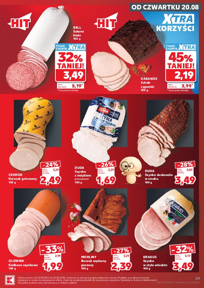 Gazetka Kaufland 20/08/2026 – 26/08/2026 - gazetki promocyjne str. 29
