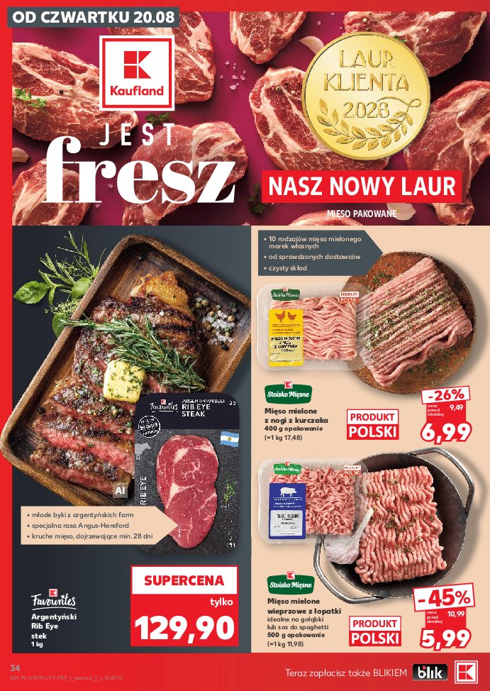 Gazetka Kaufland 20/08/2026 – 26/08/2026 - gazetki promocyjne str. 34