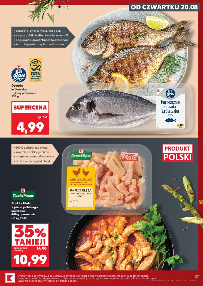 Gazetka Kaufland 20/08/2026 – 26/08/2026 - gazetki promocyjne str. 37