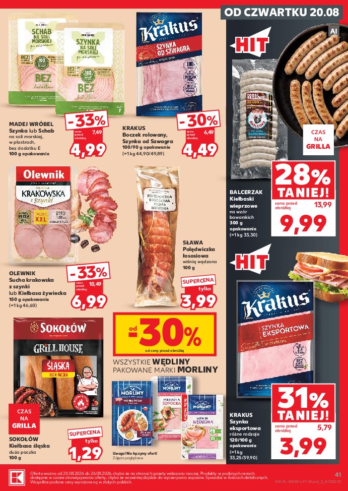 Gazetka Kaufland 20/08/2026 – 26/08/2026 - gazetki promocyjne str. 41