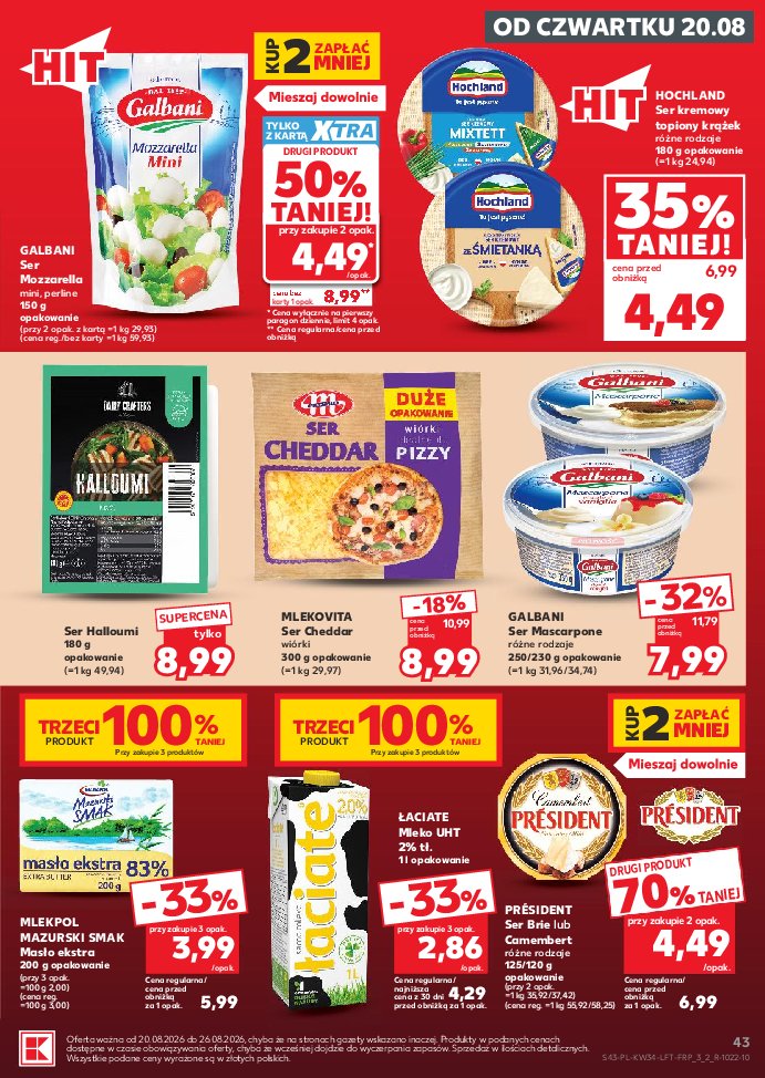 Gazetka Kaufland 20/08/2026 – 26/08/2026 - gazetki promocyjne str. 43