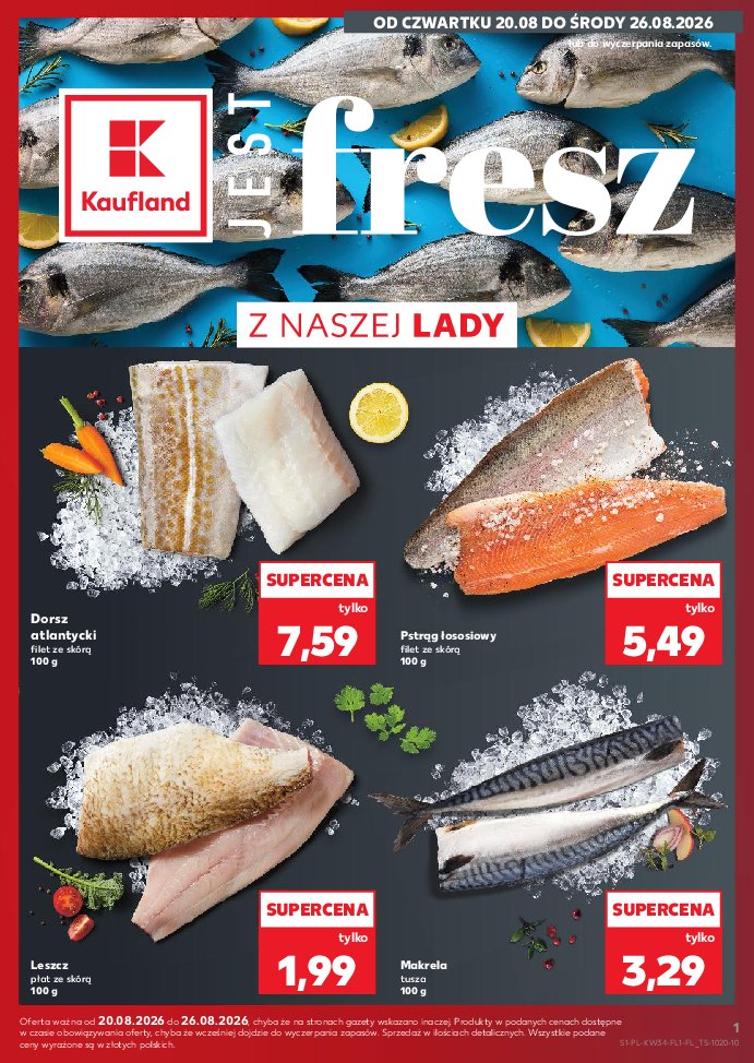 Gazetka Kaufland 20/08/2026 – 26/08/2026