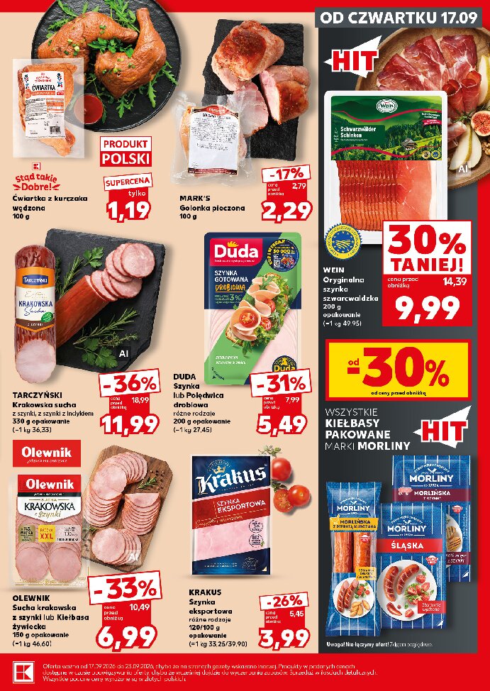 Gazetka Kaufland 21/09/2026 – 23/09/2026 - gazetki promocyjne str. 17