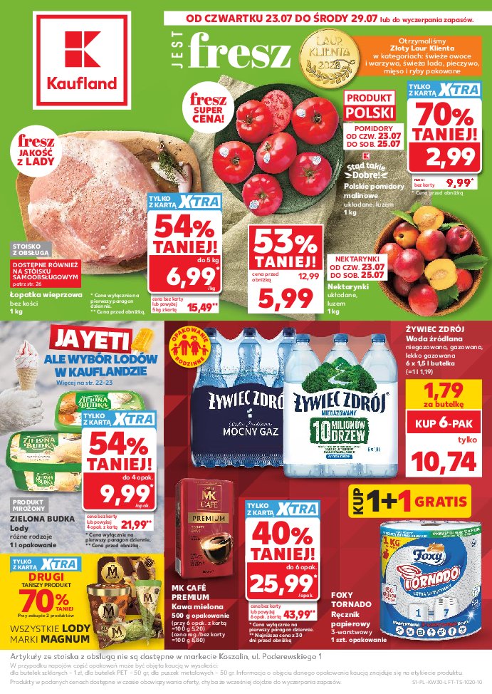 Gazetka Kaufland 23/07/2026 – 29/07/2026