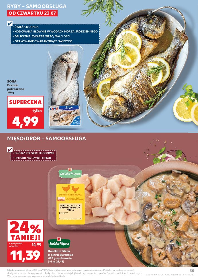 Gazetka Kaufland 23/07/2026 – 29/07/2026 - strona 35