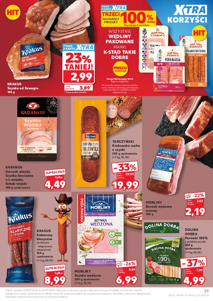 Gazetka Kaufland 23/07/2026 – 29/07/2026 - strona 39