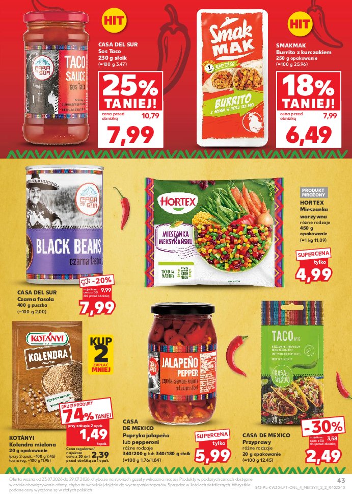 Gazetka Kaufland 23/07/2026 – 29/07/2026 - strona 43