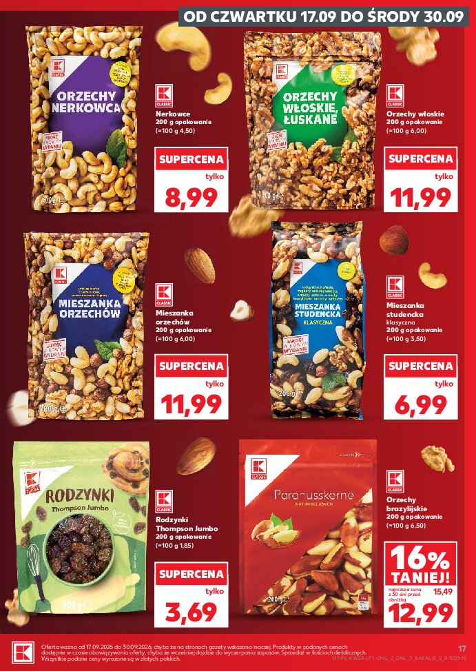 Gazetka Kaufland 24/09/2026 – 30/09/2026 - gazetki promocyjne str. 17