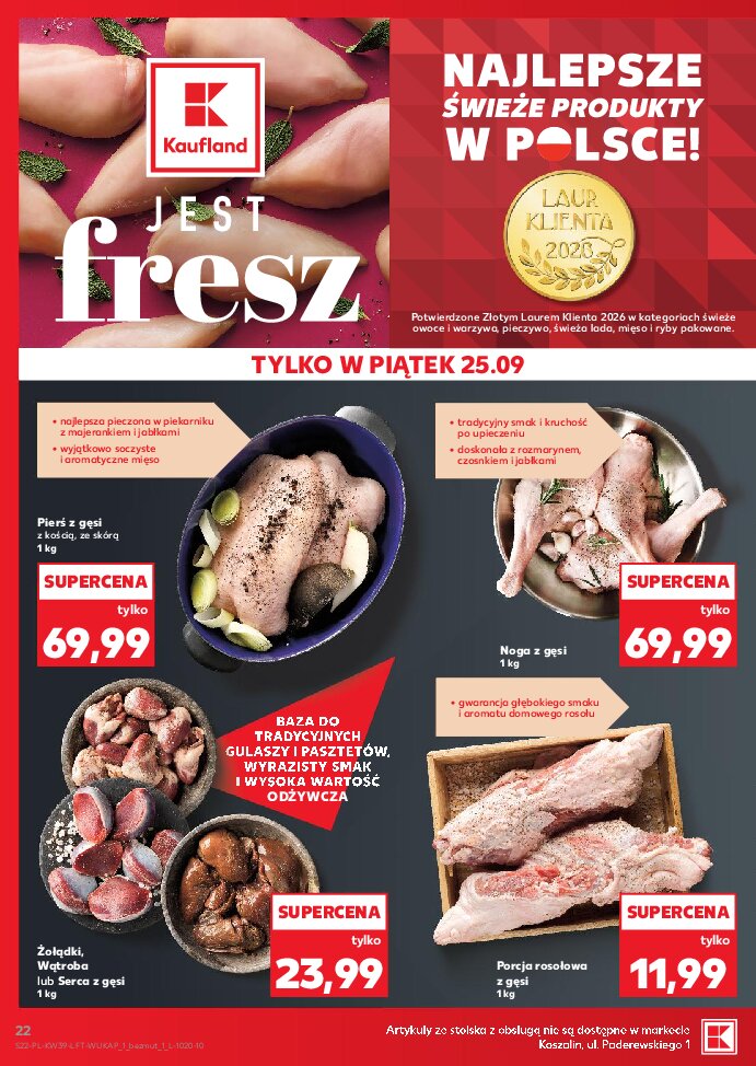 Gazetka Kaufland 24/09/2026 – 30/09/2026 - gazetki promocyjne str. 22