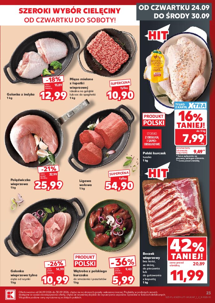 Gazetka Kaufland 24/09/2026 – 30/09/2026 - gazetki promocyjne str. 23