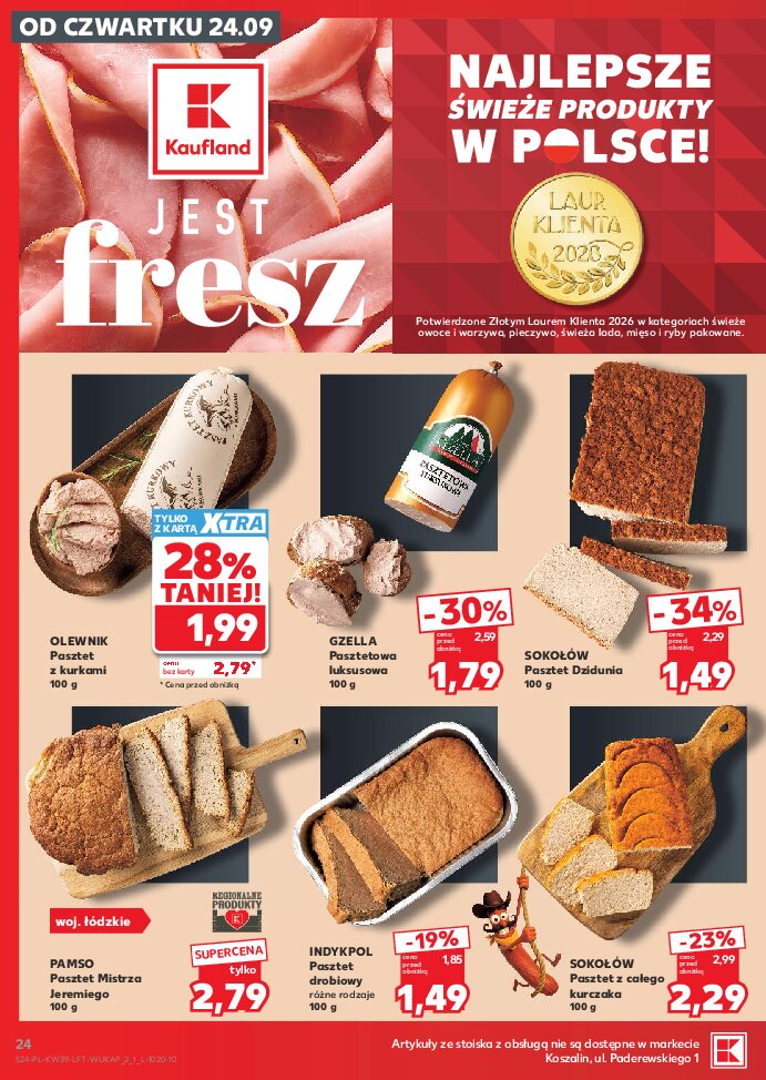 Gazetka Kaufland 24/09/2026 – 30/09/2026 - gazetki promocyjne str. 24