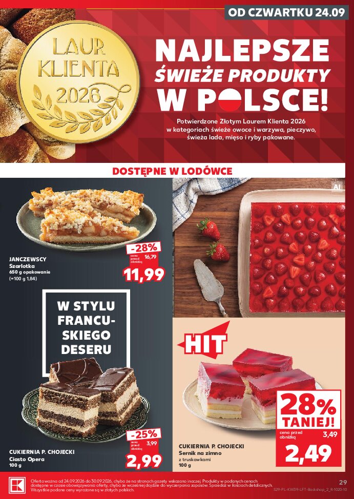 Gazetka Kaufland 24/09/2026 – 30/09/2026 - gazetki promocyjne str. 29