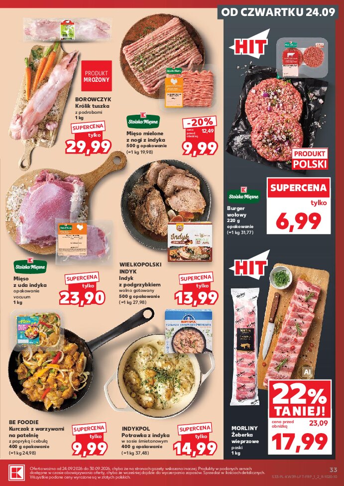 Gazetka Kaufland 24/09/2026 – 30/09/2026 - gazetki promocyjne str. 33