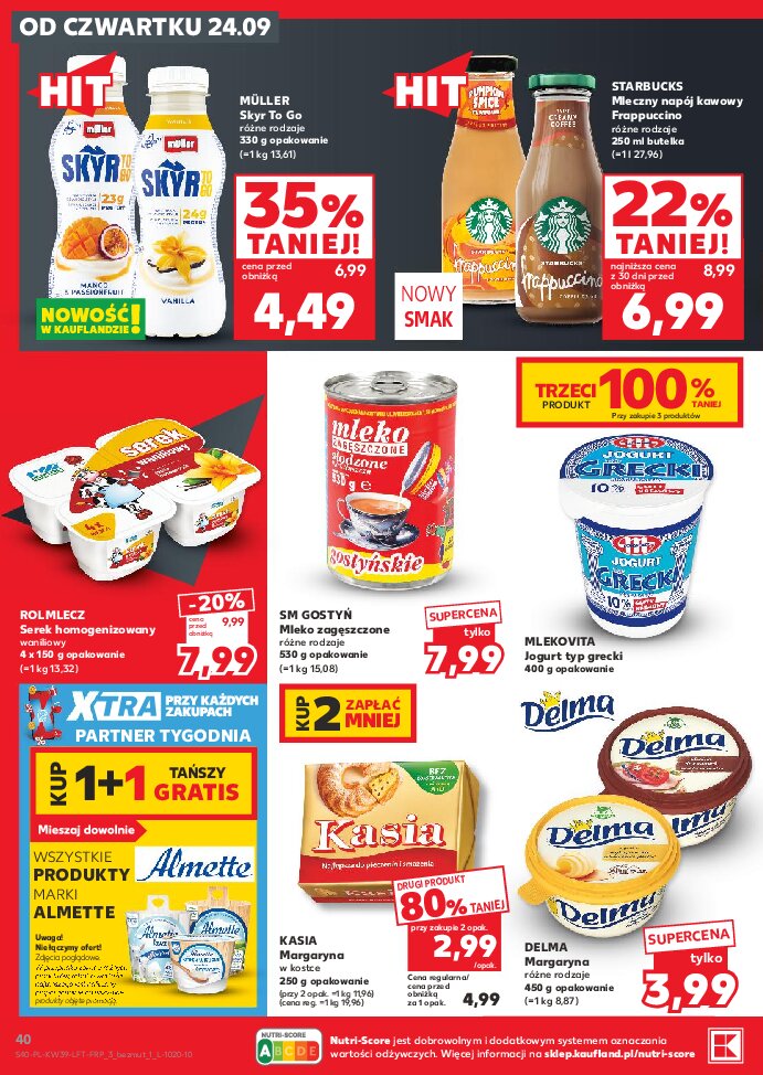 Gazetki promocyjne – jogurty - gazetki promocyjne str. 12