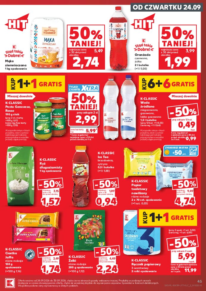 Gazetka Kaufland 24/09/2026 – 30/09/2026 - gazetki promocyjne str. 45