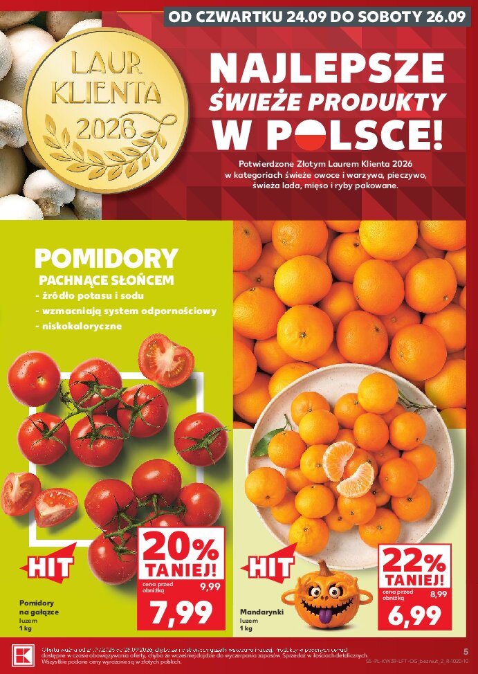 Gazetka Kaufland 24/09/2026 – 30/09/2026 - gazetki promocyjne str. 5