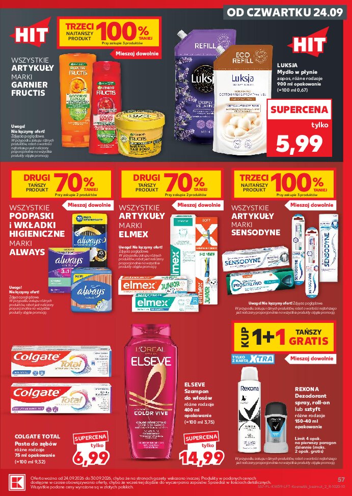 Gazetka Kaufland 24/09/2026 – 30/09/2026 - gazetki promocyjne str. 57