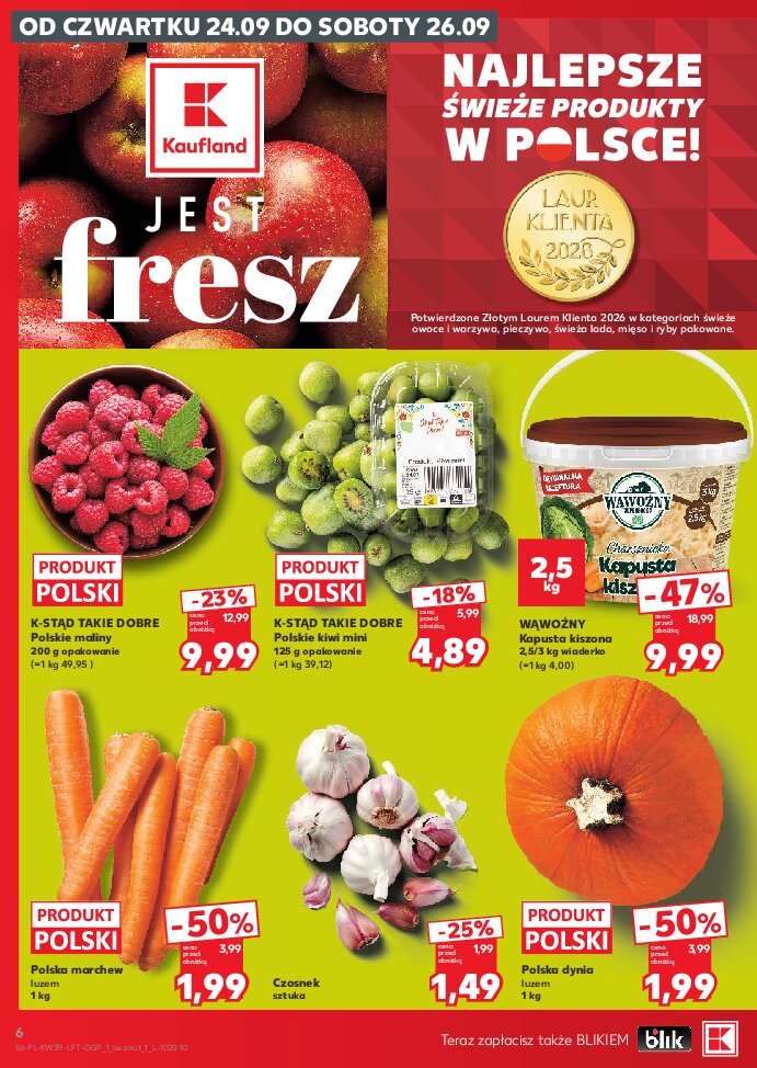 Gazetka Kaufland 24/09/2026 – 30/09/2026 - gazetki promocyjne str. 6
