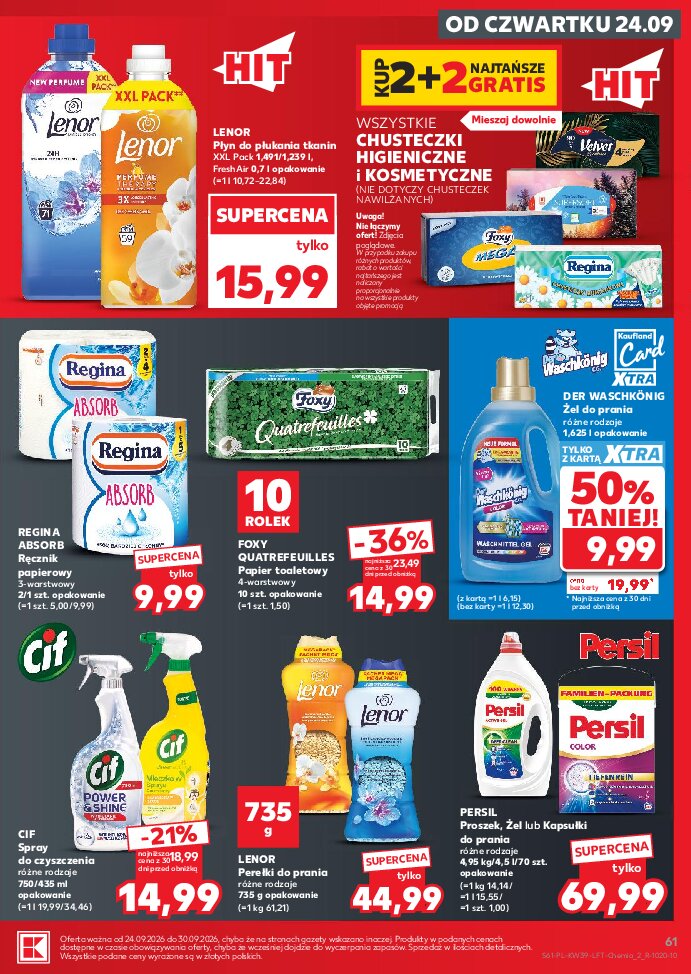 Gazetka Kaufland 24/09/2026 – 30/09/2026 - gazetki promocyjne str. 61