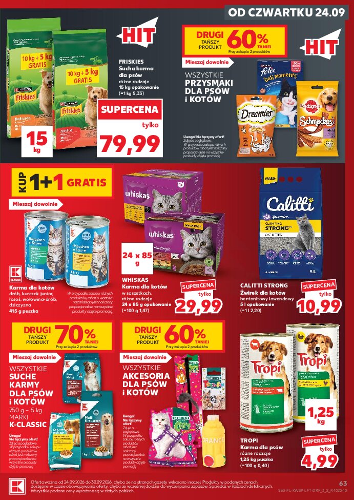 Gazetka Kaufland 24/09/2026 – 30/09/2026 - gazetki promocyjne str. 63