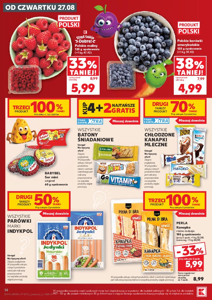 Gazetka Kaufland 27/08/2026 – 02/09/2026 - gazetki promocyjne str. 14