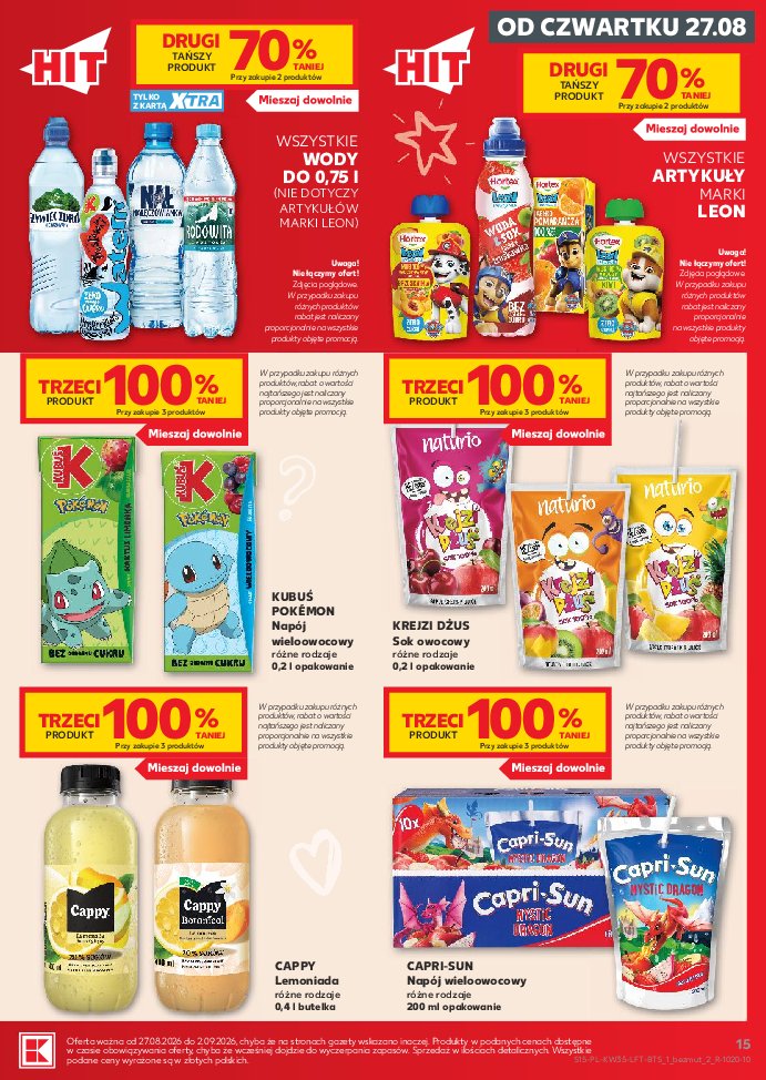Gazetka Kaufland 27/08/2026 – 02/09/2026 - gazetki promocyjne str. 15