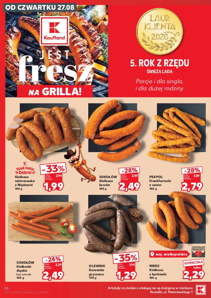 Gazetka Kaufland 27/08/2026 – 02/09/2026 - gazetki promocyjne str. 26