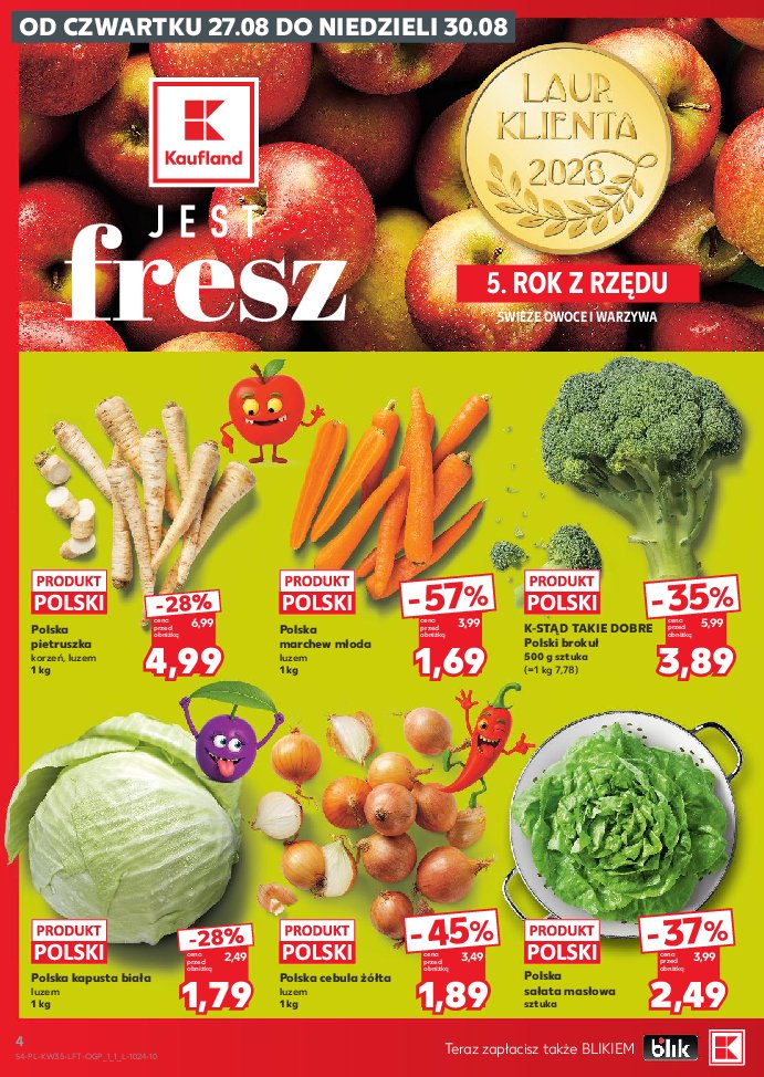 Gazetka Kaufland 27/08/2026 – 02/09/2026 - gazetki promocyjne str. 4