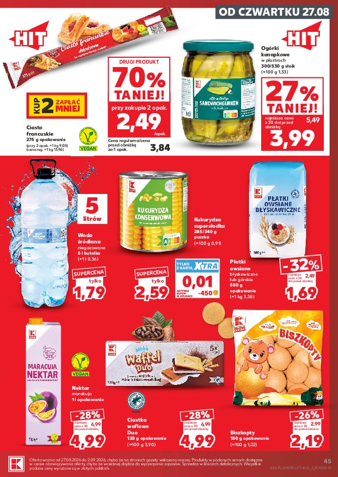 Gazetka Kaufland 27/08/2026 – 02/09/2026 - gazetki promocyjne str. 45