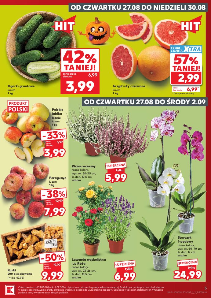 Gazetka Kaufland 27/08/2026 – 02/09/2026 - gazetki promocyjne str. 5