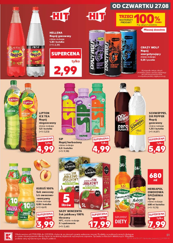 Gazetka Kaufland 27/08/2026 – 02/09/2026 - gazetki promocyjne str. 51
