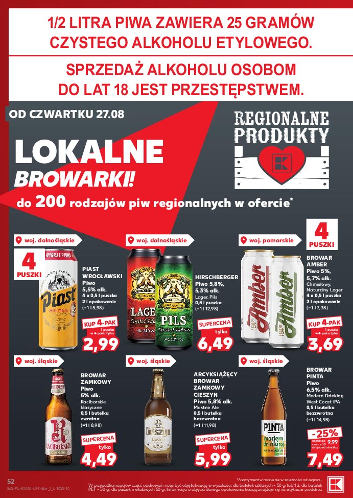 Gazetka Kaufland 27/08/2026 – 02/09/2026 - gazetki promocyjne str. 52