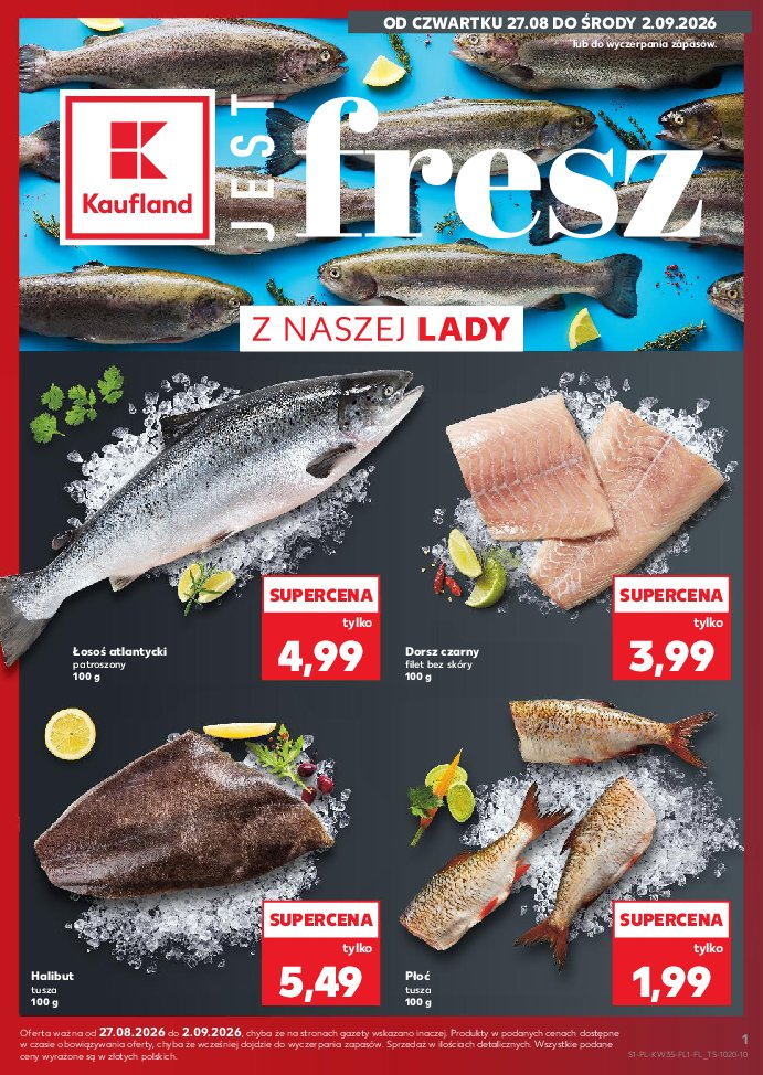 Gazetka Kaufland 27/08/2026 – 02/09/2026