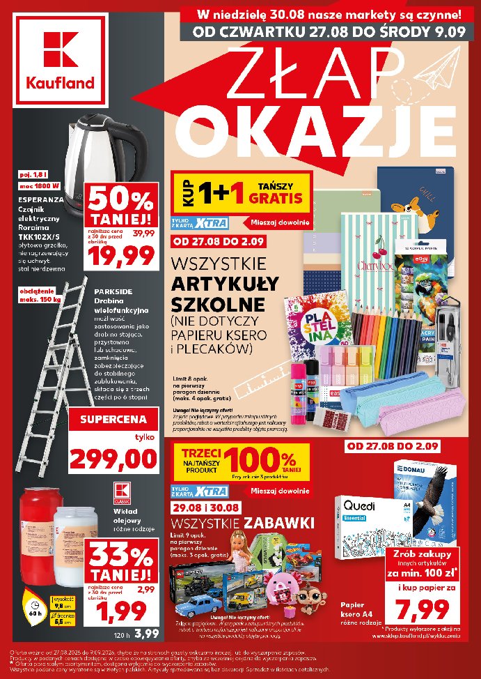Gazetka Kaufland 27/08/2026 – 09/09/2026