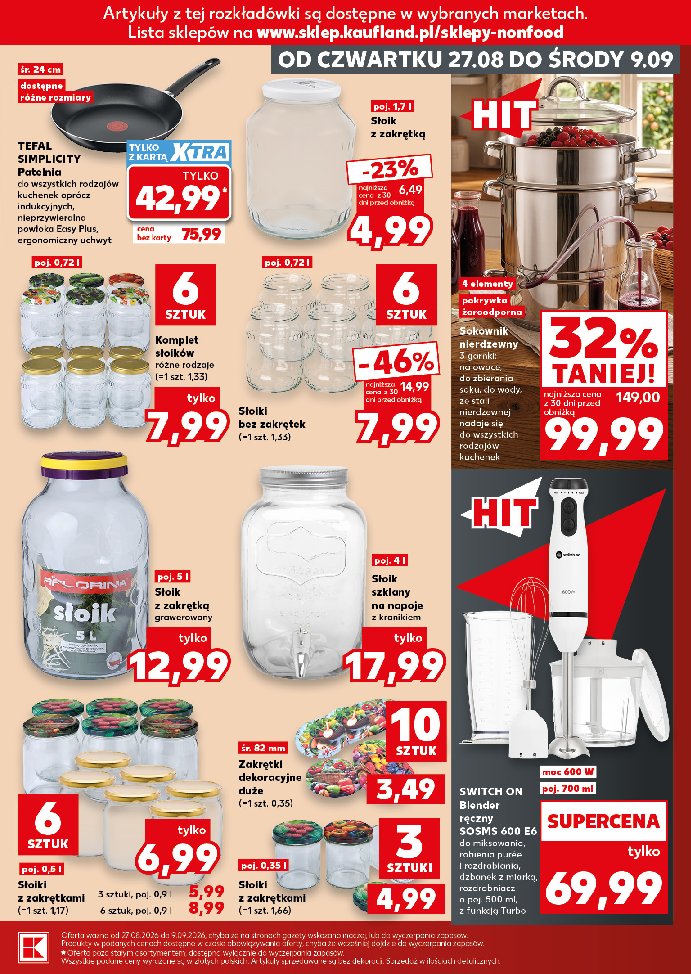 Gazetka Kaufland 27/08/2026 – 09/09/2026 - gazetki promocyjne str. 9