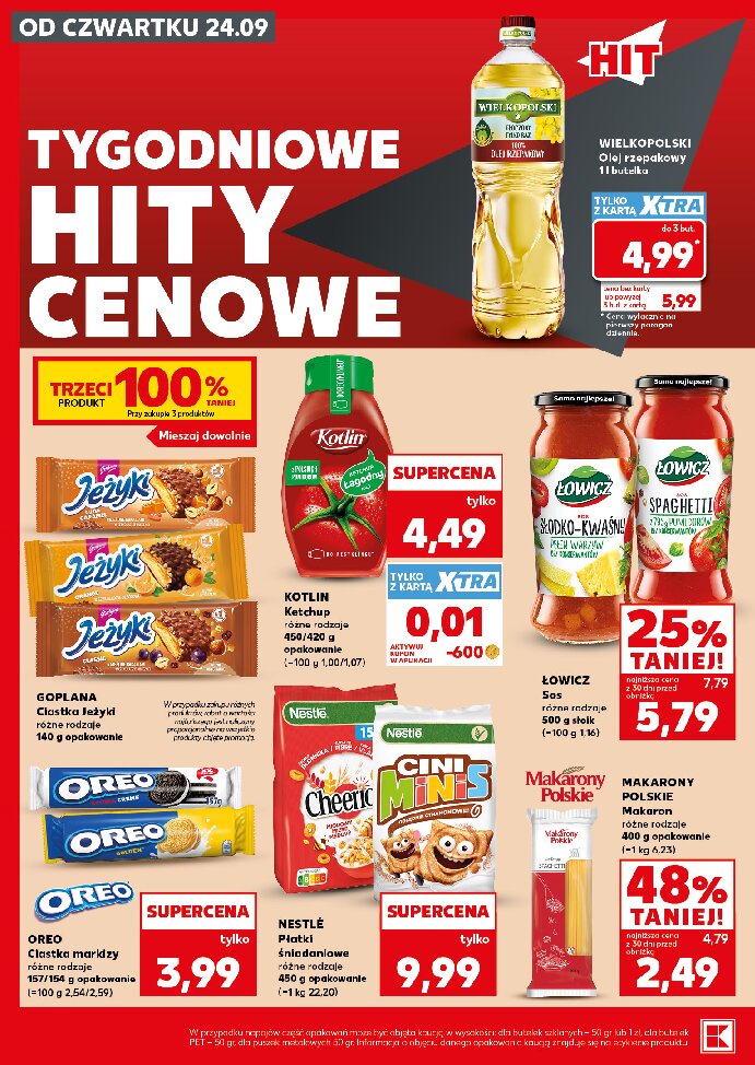 Gazetki promocyjne – makarony - gazetki promocyjne str. 14