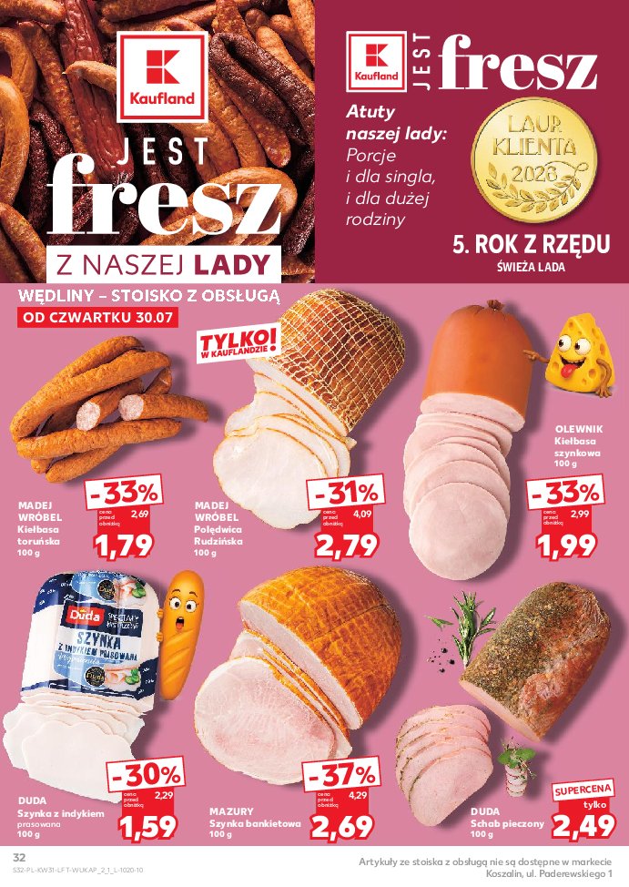 Gazetka Kaufland 30/07/2026 – 05/08/2026 - strona 32