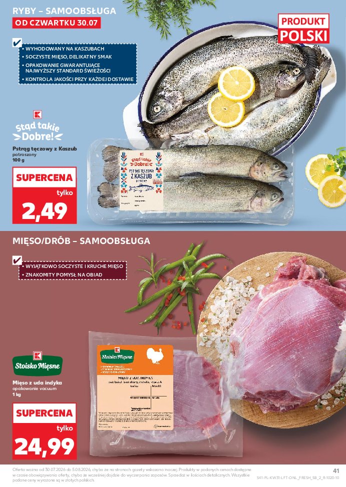 Gazetka Kaufland 30/07/2026 – 05/08/2026 - strona 41