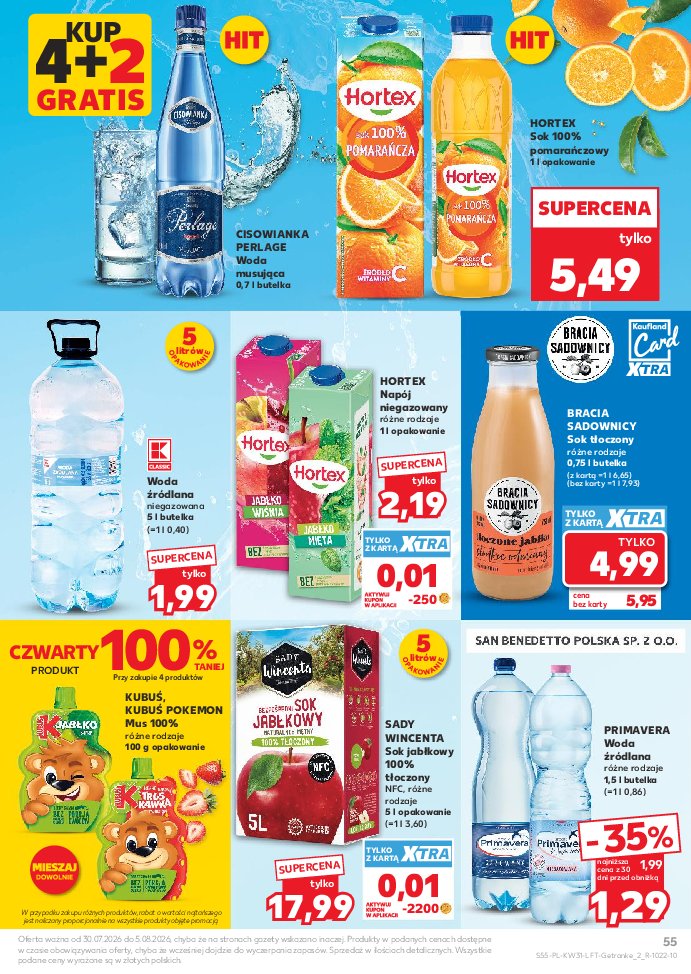 Gazetka Kaufland 30/07/2026 – 05/08/2026 - strona 55