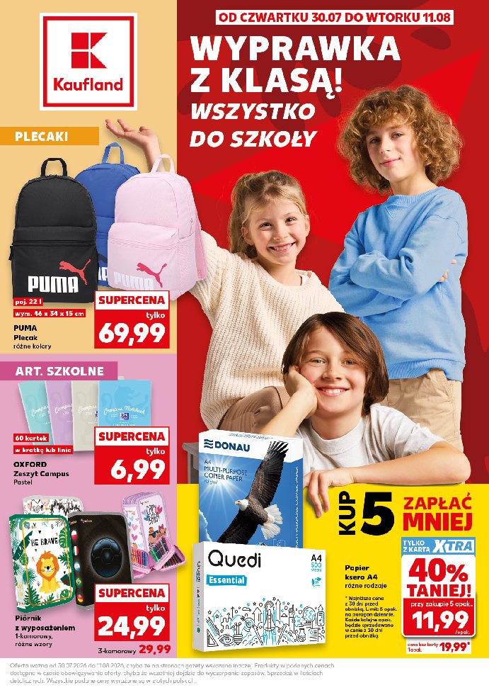Gazetka Kaufland 30/07/2026 – 11/08/2026 - strona 1