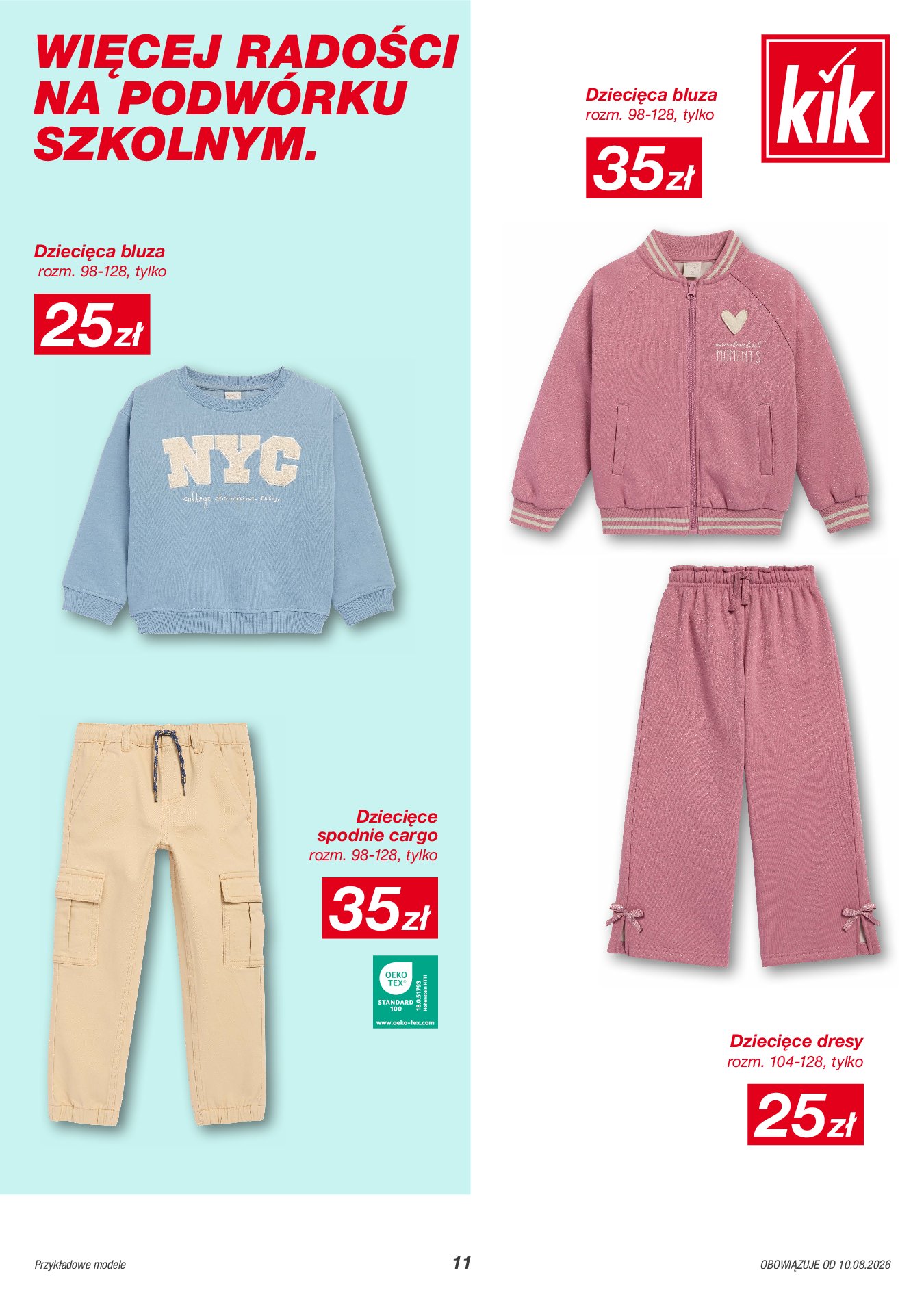 Gazetka Kik 10/08/2026 – 10/09/2026 - strona 11
