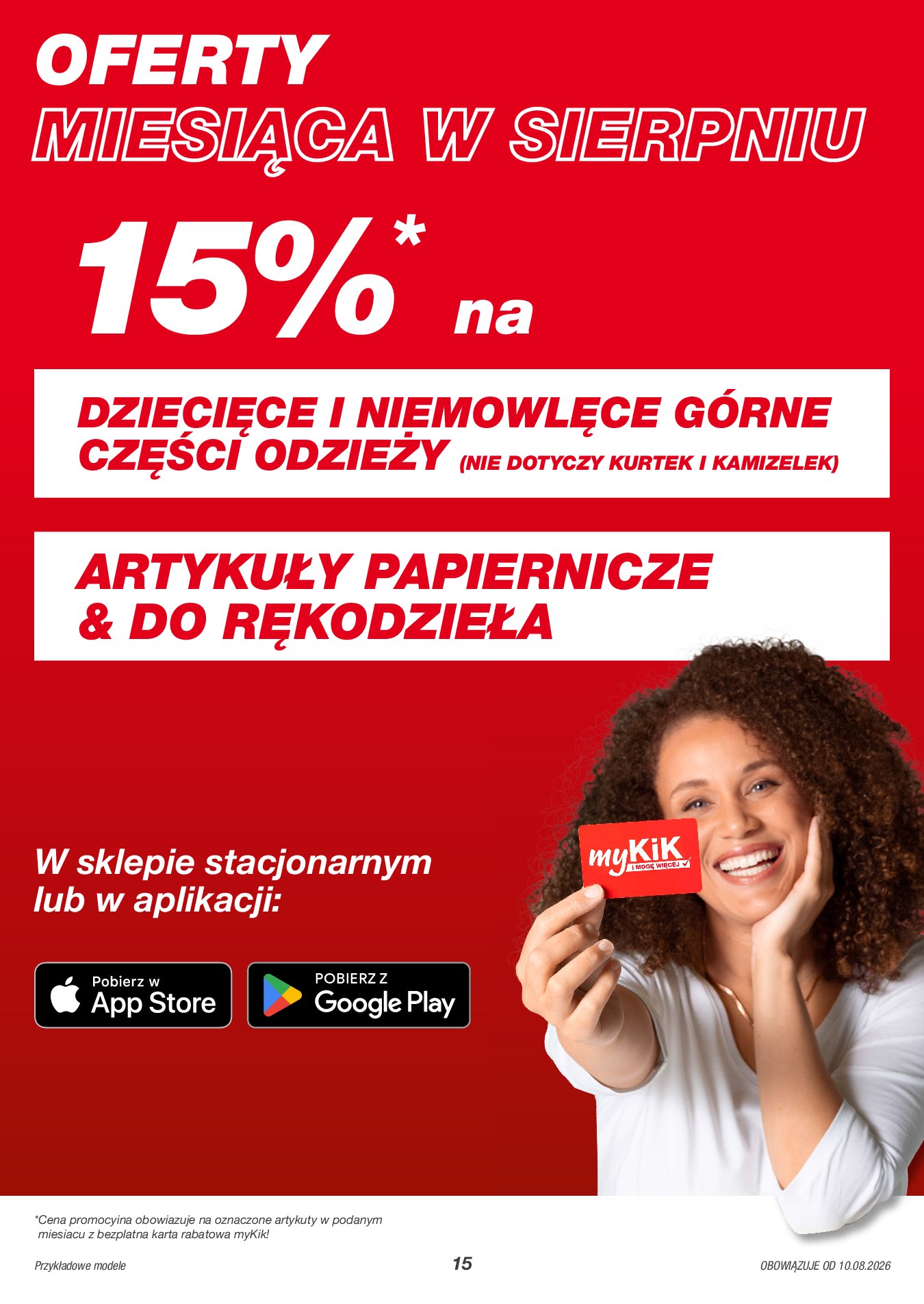 Gazetka Kik 10/08/2026 – 10/09/2026 - strona 15