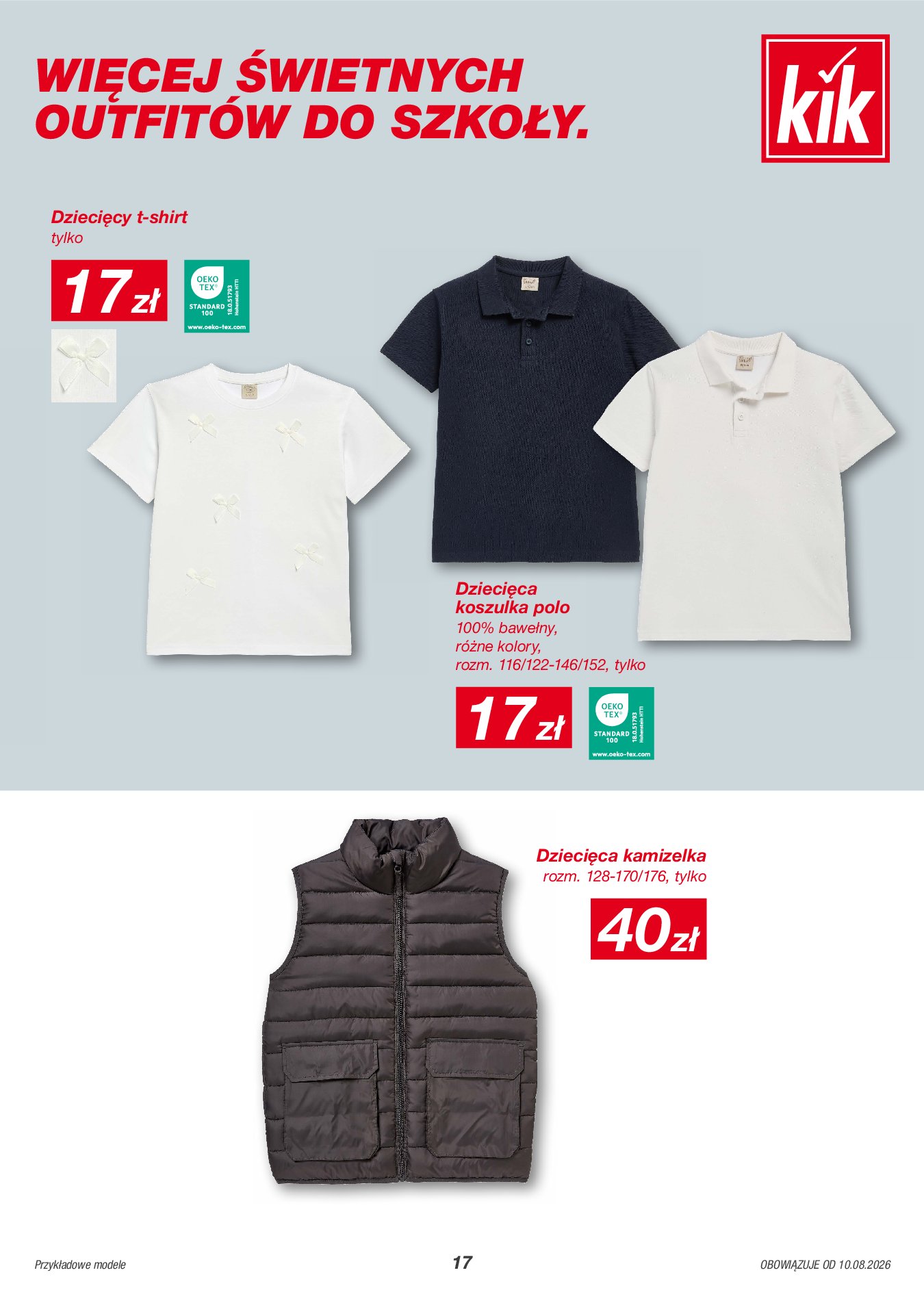Gazetka Kik 10/08/2026 – 10/09/2026 - strona 17